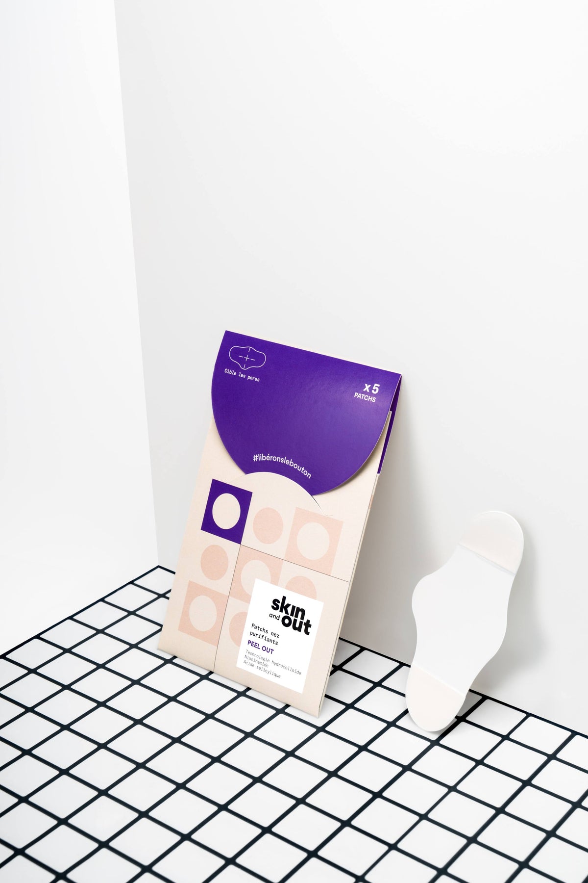 PEEL OUT Patchs Nez Purifiant x5