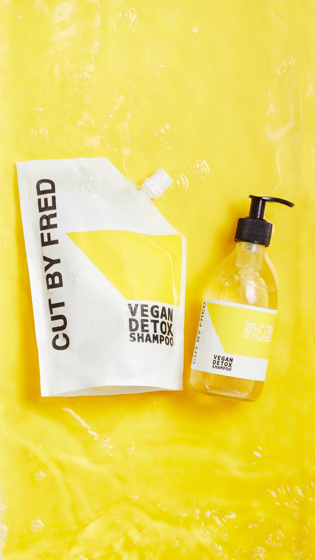 Vegan detox shampoo