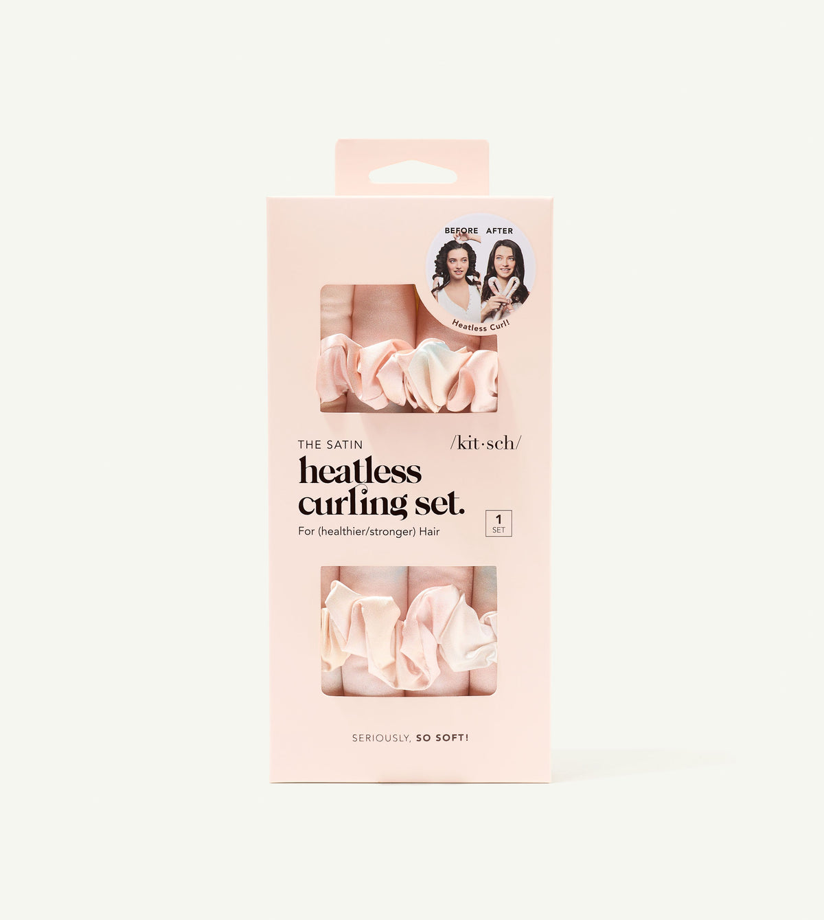 Set de bouclage sans chaleur en satin
